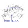 C4723-60241 C6248 DesignJet 3000CP Series Roll Feed Spindle Rod