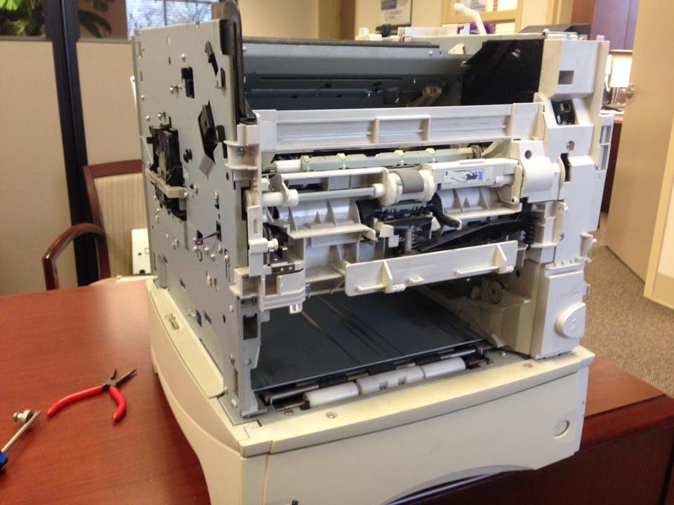 Computer Care offers onsite service and repair of Laser printers and LaserJet printers.